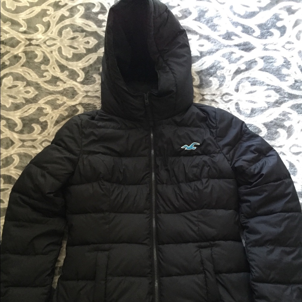 Hollister Parka Jacket (Size: Small)